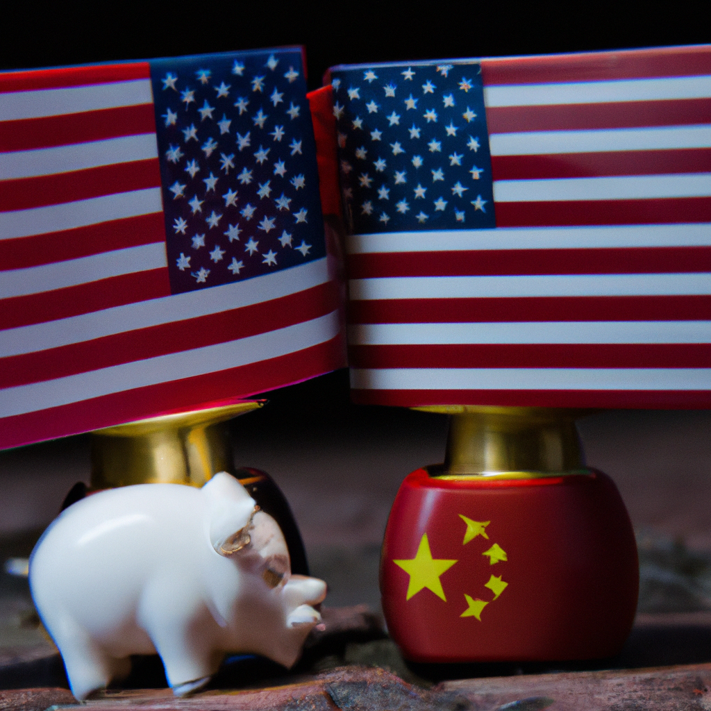 Tension between the United States and China over trade and technology